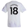 Manchester United Casemiro 18 Fotbollströjor Borta tröja 2025-26 Kortärmad